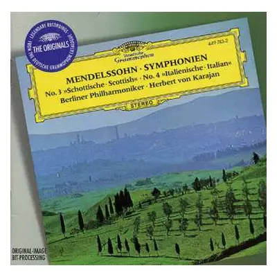 CD Berliner Philharmoniker: Symphonien No. 3 »Scottische · Scottish« · No. 4 »Italienische · Ita