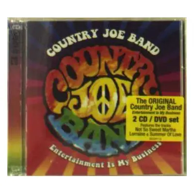 2CD/DVD Country Joe Band: Entertainment Is My Business