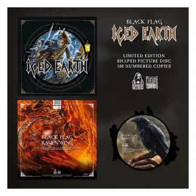 LP Iced Earth: Black Flag LTD | NUM | PIC