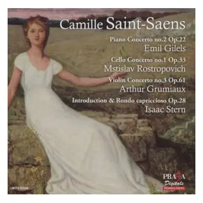 SACD Arthur Grumiaux: Piano Concerto No.2 Op.22 / Cello Concerto No.1 Op.33 / Violin Concerto No