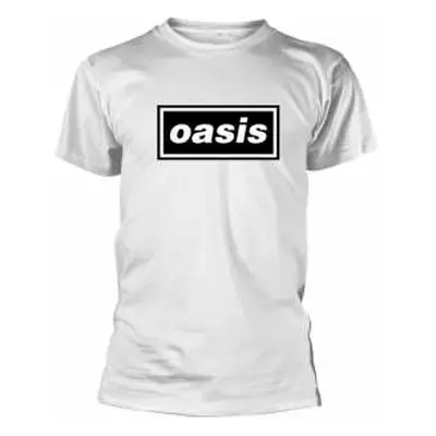 Tričko Decca Logo Oasis (white) XXL