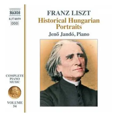 CD Franz Liszt: Historical Hungarian Portraits