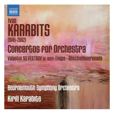 CD Bournemouth Symphony Orchestra: Concertos For Orchestra · Elegie · Abshiedsserenade