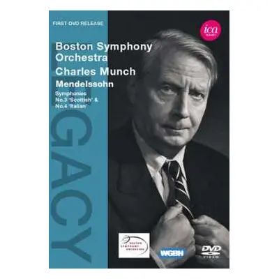 DVD Felix Mendelssohn-Bartholdy: Symphonien Nr.3 & 4