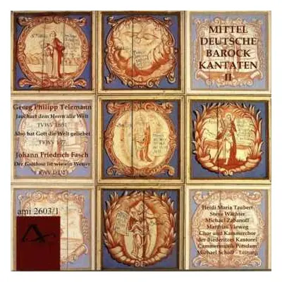 CD Georg Philipp Telemann: Mitteldeutsche Barock-kantaten