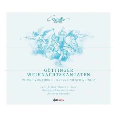 2CD Georg Philipp Kress: Göttinger Barockorchester - Göttinger Weihnachtskantaten