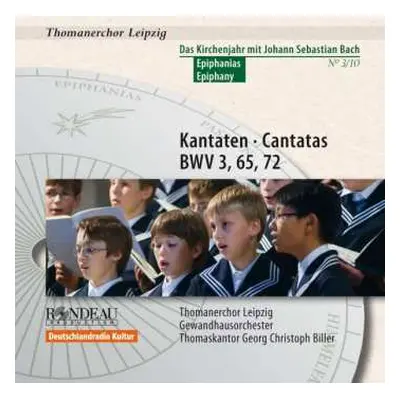 CD Johann Sebastian Bach: Kantaten • Cantatas BWV 3, 65, 72