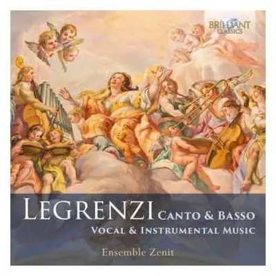 CD Giovanni Legrenzi: Canto & Basso - Vocal & Instrumental Music