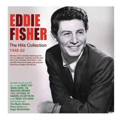 3CD Eddie Fisher: Hits Collection 1948-62