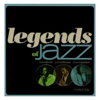 3CD Various: Legends Of Jazz LTD