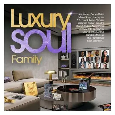 3CD Various: Luxury Soul Family