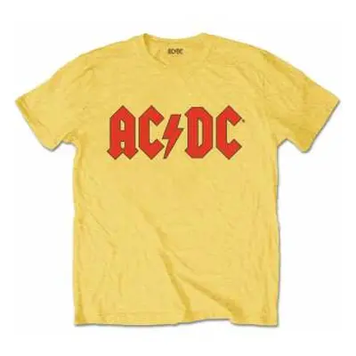 Dětské Tričko Logo Ac/dc 7-8 let