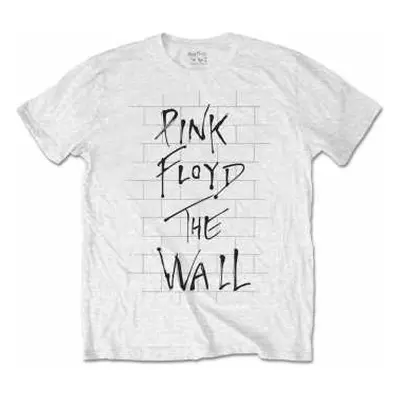 Tričko The Wall & Logo Pink Floyd M