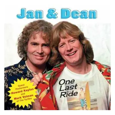 CD Jan & Dean: One Last Ride