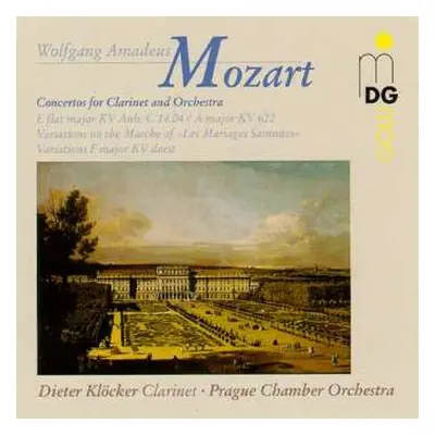 CD Prague Chamber Orchestra: Concertos For Clarinet And Orchestra