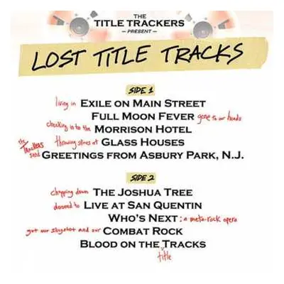 LP The Title Trackers: Lost Title Tracks