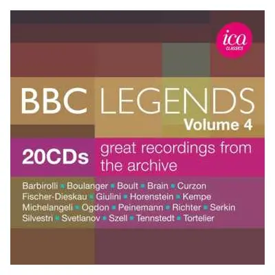 20CD Various: Bbc Legends Vol.4