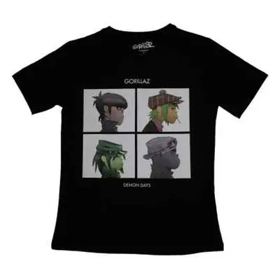 Gorillaz Ladies T-shirt: Demon Days (xx-large) XXL