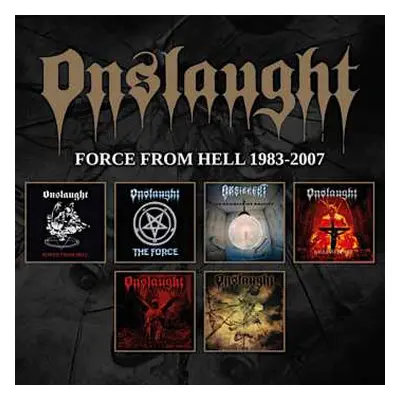 6CD/Box Set Onslaught: Force From Hell 1983-2007