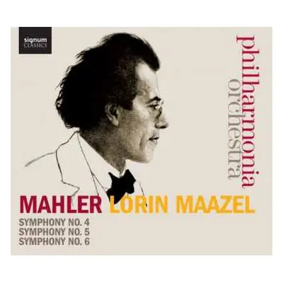 3CD Gustav Mahler: Symphonien Nr.4-6