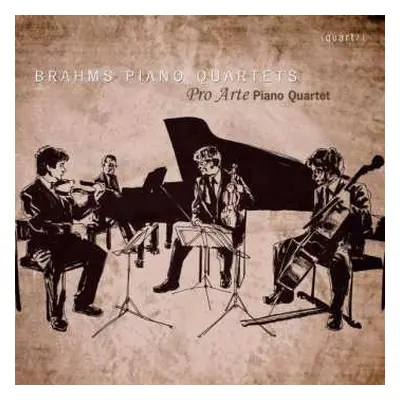 2CD Johannes Brahms: Klavierquartette Nr.1-3