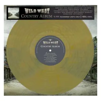 LP Various: Wild West Country Album (180g) (limited Edition) (marbled Vinyl)