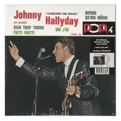 SP Johnny Hallyday: Concert De Rock En Public LTD | CLR