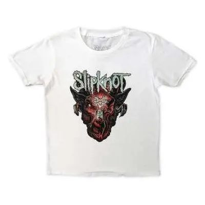 Slipknot Kids T-shirt: Infected Goat (back Print) (11-12 Years) 11-12 let