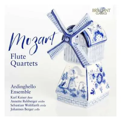 CD Wolfgang Amadeus Mozart: Flötenquartette Nr.1-4