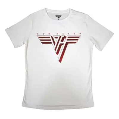 Van Halen Ladies T-shirt: Classic Red Logo (medium) M