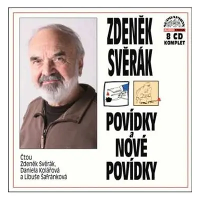 8CD Zdeněk Svěrák: Povídky a Nové povídky Komplet