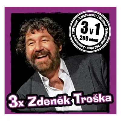 CD Zdeněk Troška: 3x Zdeněk Troška (MP3-CD)