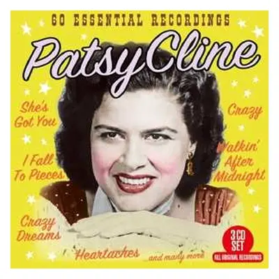 3CD Patsy Cline: 60 Essential Recordings