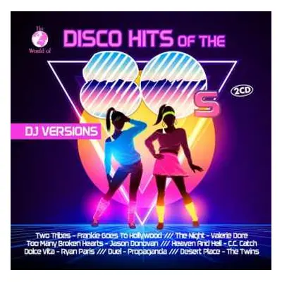 2CD Various: Disco Hits Of The 80s: Dj Versions