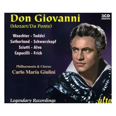 3CD Wolfgang Amadeus Mozart: Don Giovanni