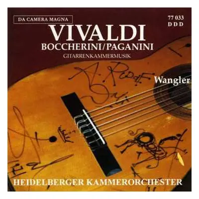 CD Antonio Vivaldi: Heidelberger Kammerorchester - Vivaldi / Boccherini / Paganini