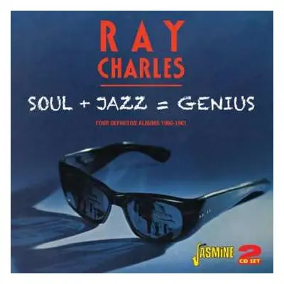 2CD Ray Charles: Soul + Jazz = Genius - Four Definitive Albums