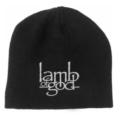 Lamb Of God Unisex Beanie Hat: Logo