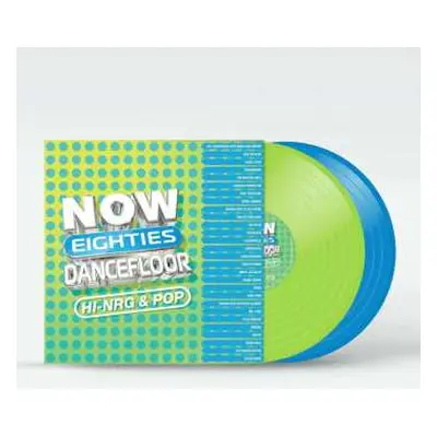 2LP Pop Sampler: Now That's What I Call 80s Dancefloor: Hi-nrg & Pop (green & Blue Vinyl)