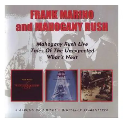 2CD Frank Marino: Live/Tales Of The Unexpected/What's Next