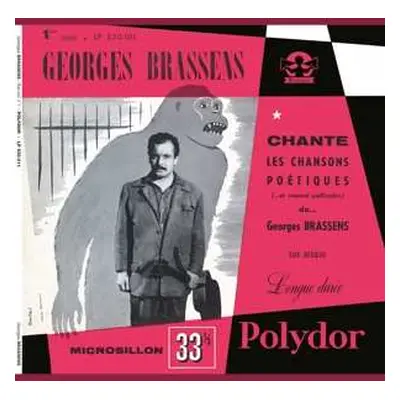 EP Georges Brassens: N° 1 - Georges Brassens Chante Les Chansons Poétiques (... Et Souvent Gaill