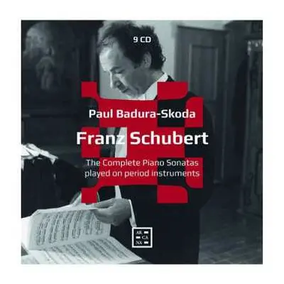 9CD/Box Set Franz Schubert: The Complete Piano Sonatas Played On Period Instruments