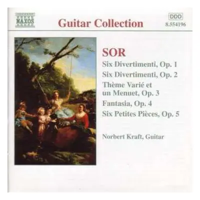 CD Norbert Kraft: Guitar Music. Opp. 1-5