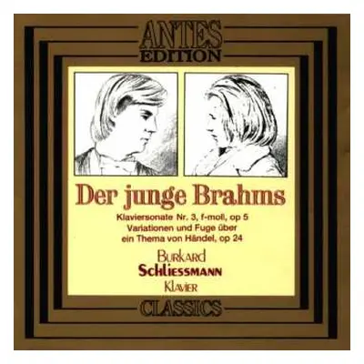 CD Johannes Brahms: Der junge Brahms (Klavierwerk)