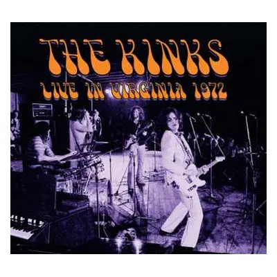 2LP The Kinks: Live In Virginia 1972 (2lp Orange Vinyl)