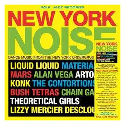 2LP Various: New York Noise (Dance Music From The New York Underground 1977-1982) CLR | LTD