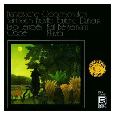 CD Camille Saint-Saëns: Französische Oboensonaten