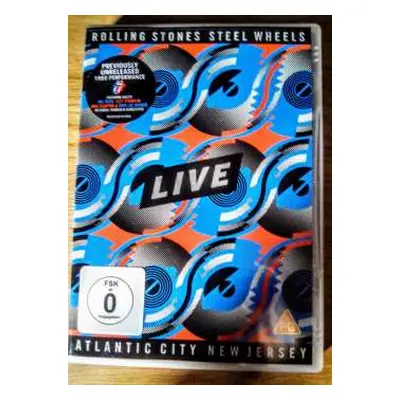 DVD The Rolling Stones: Steel Wheels Live Atlantic City New Jersey