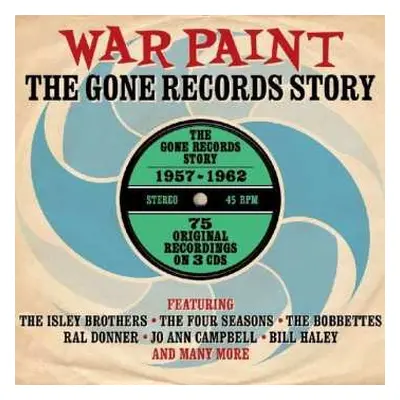 3CD Various: War Paint, The Gone Records Story