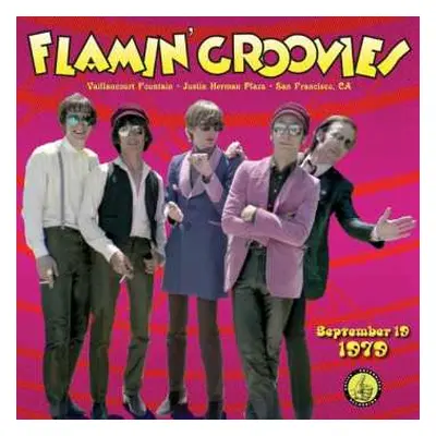 LP The Flamin' Groovies: Vaillancourt Fountain - Justin Herman Plaza - San Francisco, CA - Septe